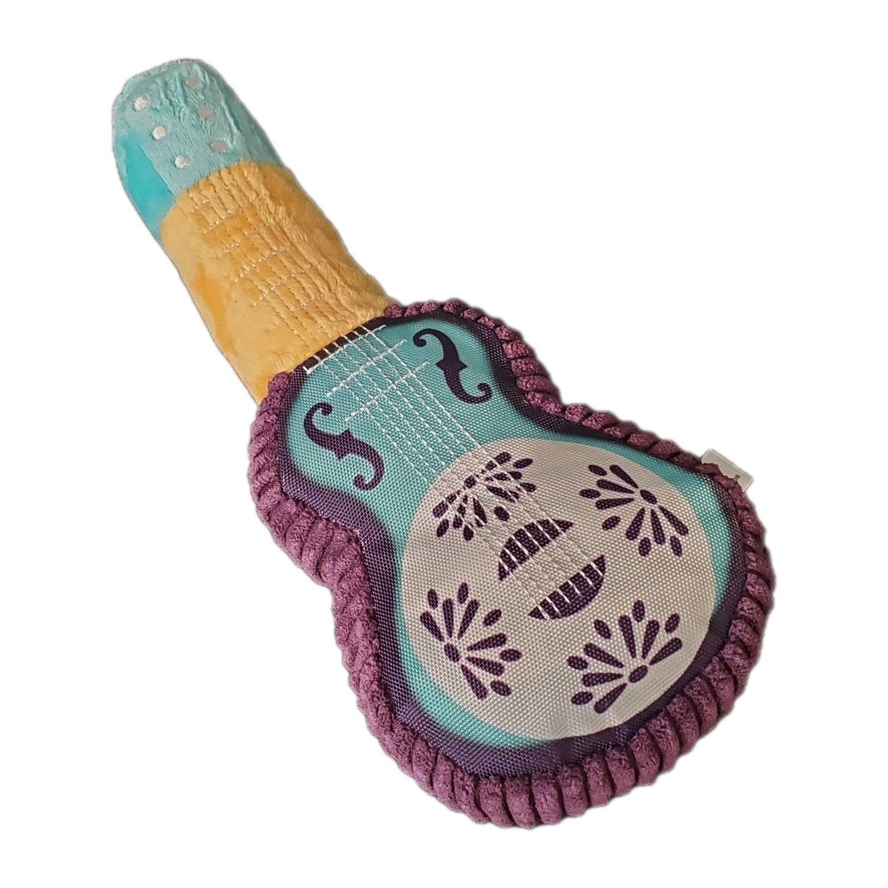 Bark Box " Drool Drops On My Guitar " Dog Toy Nashville‎ TN Themed M/L Size